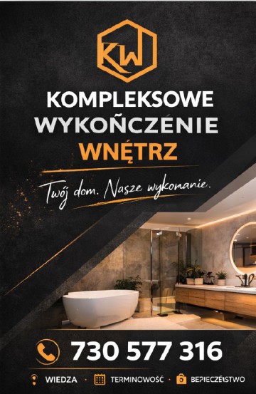 Kompleksowe wykończenia wnętrz &ndash; Konin i okolice (62-500)
