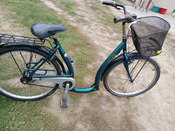 rower damskie labędzie koła 26 z koszykami