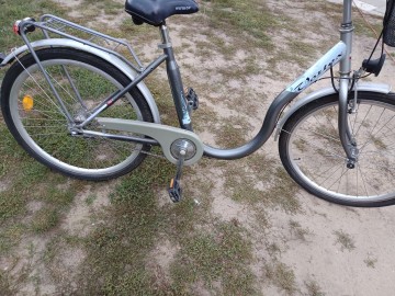 rower damskie labędzie koła 26 z koszykami