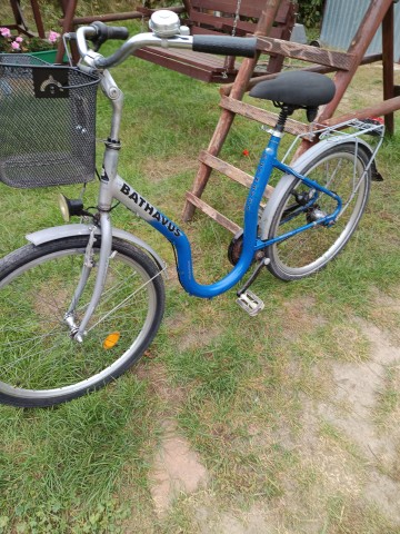 rower damskie labędzie koła 26 z koszykami