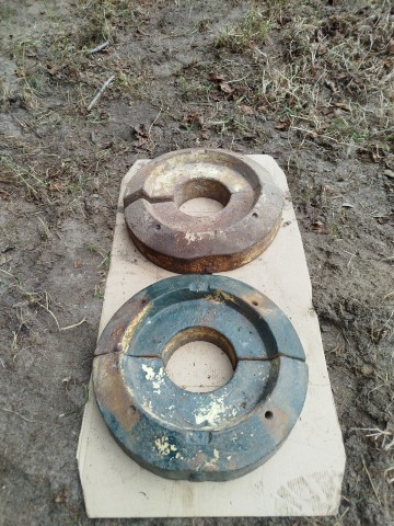 Ursus C360, C330 obciążniki na przednie koła.