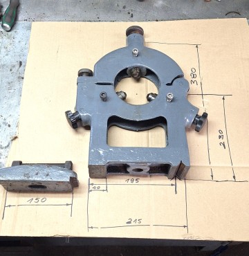 Podtrzymka do tokarki