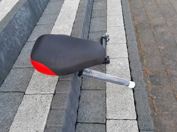 Siodełko do hulajnogi kompletne z mocowaniem. Nowe