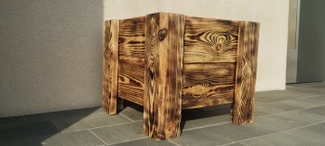 Donica ogrodowa drewniana