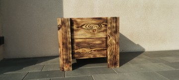 Donica ogrodowa drewniana