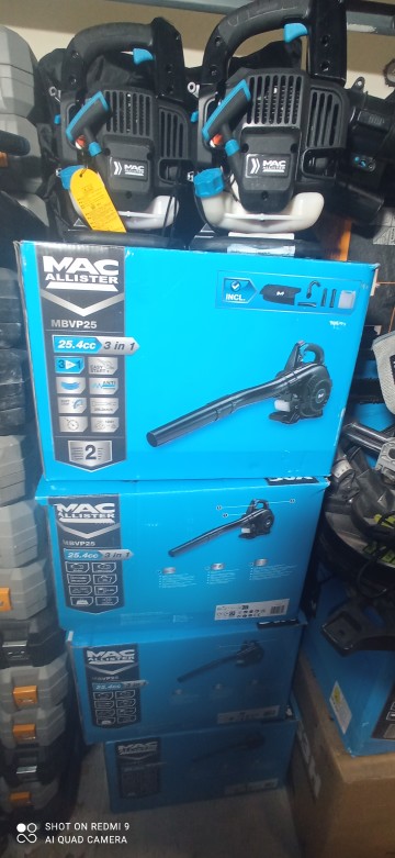 Dmuchawa spalinowa z odkurzaczem macallister