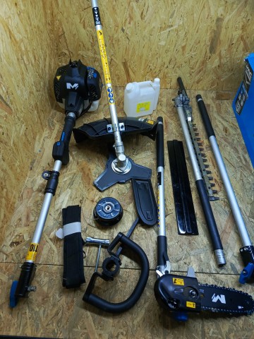 spalinowe urządzenie wielofunkcyjne z wymiennymi końc&oacute;wkami