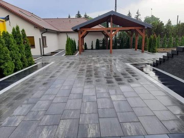 Układanie kostki brukowej oraz granitowej