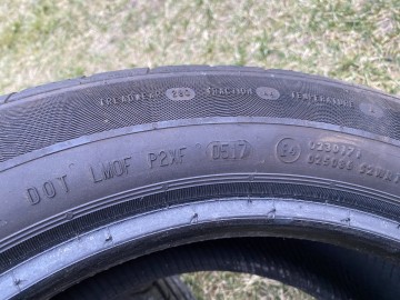 Sprzedam dwie opony continental 205/55R16