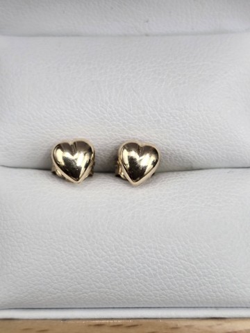 Złote kolczyki Pr&oacute;ba 585  Waga 0.80 gram  Cena 312 zł  Centr