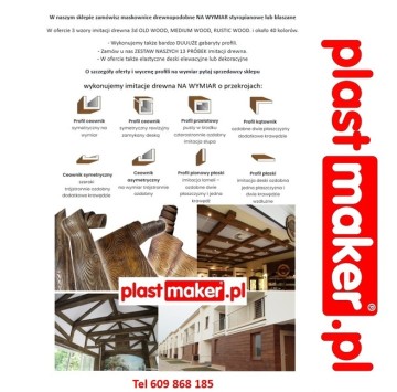 MASKOWNICE na wymiar - belki dekoracyjne DREWNOPODOBNE