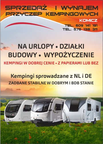 Przyczepy kempingowe