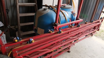 Opryskiwacz Biardzki 400l, 12m lance Stan bdb