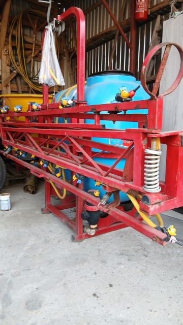 Opryskiwacz Biardzki 400l, 12m lance Stan bdb