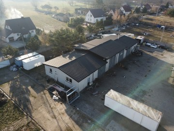 Na sprzedaż hala + grunt - Genowefa gm. Krzym&oacute;w