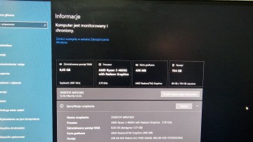 Ryzen 5 4600G / 8GB / SSD M.2 + HDD / Windows 10 Pro