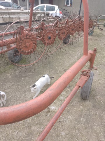 Sprzedam zgrabiarke 7 gwiazdową na kołach od kopaczki