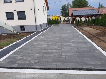 Układanie kostki brukowej oraz granitowej