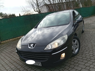 ŁADNY/PEUGEOT/407/LIFT/1.6/HDI/SPRAWNY/ZAREJESTR/