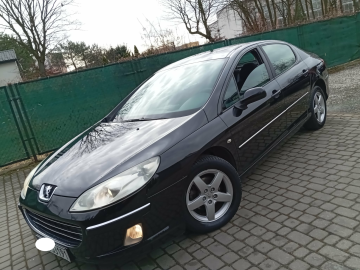 ŁADNY/PEUGEOT/407/LIFT/1.6/HDI/SPRAWNY/ZAREJESTR/