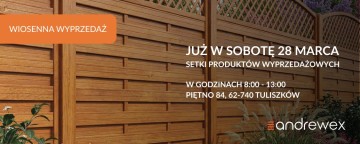 Andrewex-Piętno- Wyprzedaż produkt&oacute;w drewnianych ogrodowych
