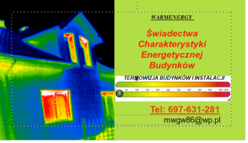 Świadectwa Charakterystyki Energetycznej Budynku