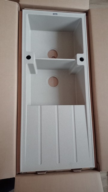 Sprzedam NOWY zlewozmywak granitowy Laveo Canaria 50x116 cm