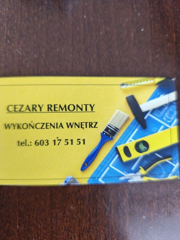 Cezary -remonty