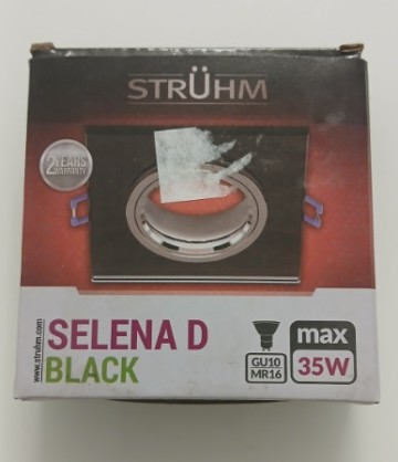 Oprawki szklane wpuszczane w sufit 5 sztuk - 30zl