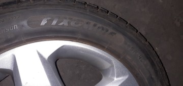 Koła ,opona z felgą i kołpakiem do opla 16" 205/55