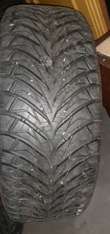 Koła ,opona z felgą i kołpakiem do opla 16" 205/55