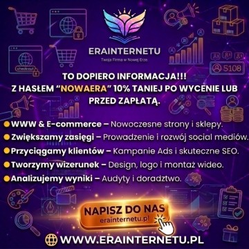 Tw&oacute;j biznes zasługuje na nowoczesną stronę! ProjektowanieWWW