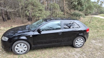 AUDI A3 2.0 TDI 136km czarny 2008 r