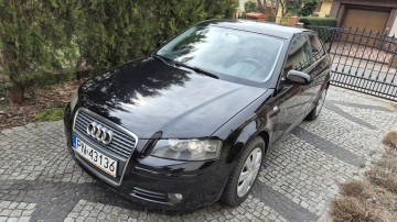 AUDI A3 2.0 TDI 136km czarny 2008 r
