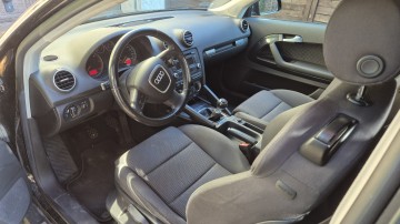 AUDI A3 2.0 TDI 136km czarny 2008 r