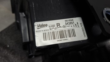 REFLEKTORY VALEO LAMPY GOLF VI MK6 praktycznie nowe