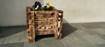 Donica ogrodowa drewniana