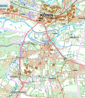 Komplet działek w Starym Mieście ok. Konina
