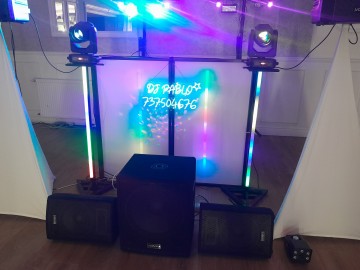 DJ, nagłośnienie i oświetlenie. DJ - Oprawa muzyczna imprez