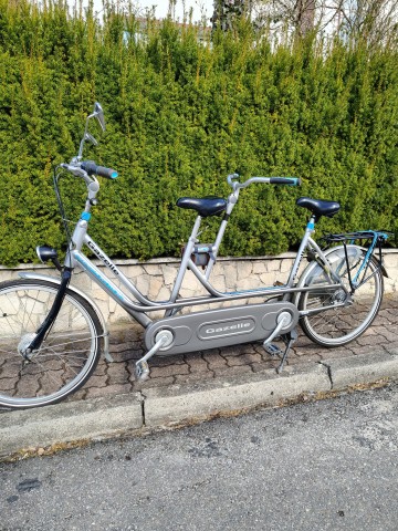 Dwuosobowy rower tandem Gazelle