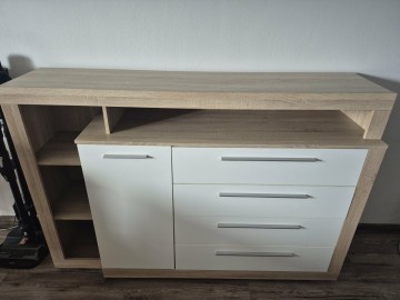 Zestaw mebli do salonu komoda szafka rtv ława