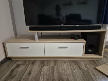 Zestaw mebli do salonu komoda szafka rtv ława