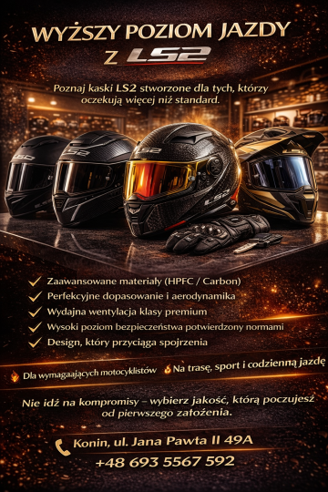 WYŻSZY POZIOM JAZDY Z LS2 ????️