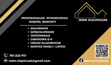 Remonty, wykończenia wnętrz