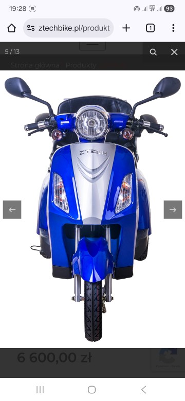 Skuter inwalidzki Z-Tech