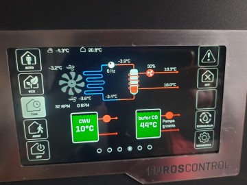 Pompa ciepła Eros Energy 7,5 kw