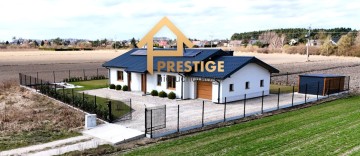 Parterowy dom w wysokim standardzie na przedmieściach Konina