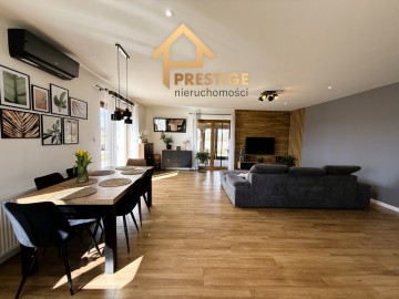 Parterowy dom w wysokim standardzie na przedmieściach Konina