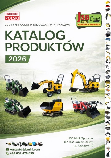 Elektryczna E Ładowarka E Koparka NOWE 2026 | JSB MINI