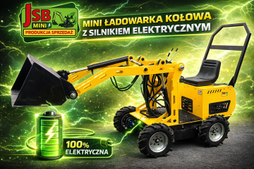 Elektryczna E Ładowarka E Koparka NOWE 2026 | JSB MINI